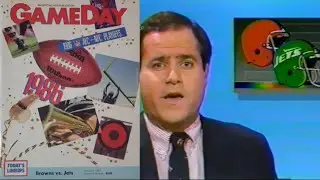 1986 Divisional Playoff New York Jets @ Cleveland Browns - highlights (ESPN)