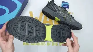 ASICS Gel- Venture 6 - Grey Black - Unboxing | Walktall