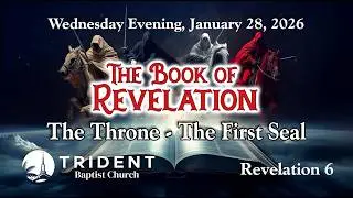 2026-01-28 WED - Study of the Book of Revelation - The Throne and the First Seal