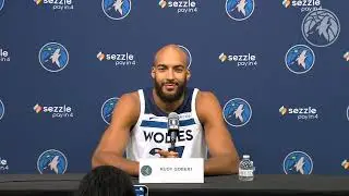 Rudy Gobert 2025 Wolves Media Day Press Conference | 09.29.25