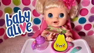 Baby Alive 2012 real surprises feeding yummy pears
