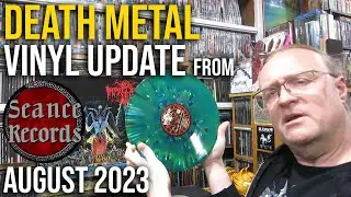 DEATH METAL Vinyl Record Collection Update (from Seance Records) - August 2023
