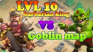 COC barbarian king level 10 attack #COC #COCsinhala