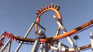 Silver Bullet Off-Ride Knott's Berry Farm HD 60fps