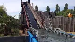 Log Flume Wicksteed Park.