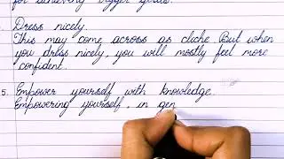 Cursive Handwriting | BOOST Your CONFIDENCE | Scribble Sign | English CursiveWriting Video | Easy