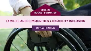 Budget Estimates 2025-2026 - Hon Kate Washington MP - 19 August 2025