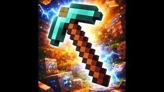 Minecraft Falling Pickaxe