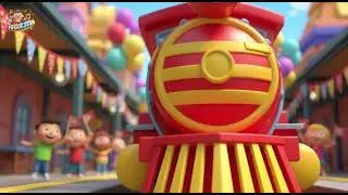 Train Ride Through Learning Land Song for Kids | Fun Educational Nursery Rhymes & Toddler Sing-Along