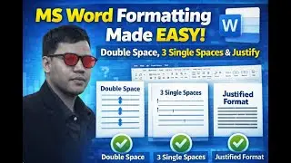 Форматирование в MS Word стало проще! Двойной интервал, 3 одинарных интервала и выравнивание по ш...