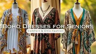 Boho Dresses for Seniors: Comfort Meets Chic Fashion