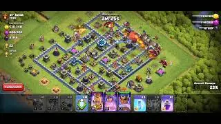 No Grand warden and cc trops with hydra Army TWH13# Clash Of Clan