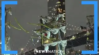 2 people dead after Mexican Navy sailing ship hits Brooklyn Bridge | NewsNation Now