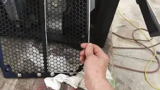 IN GOD - How to clean the FAN behind PANEL a PHOENIX DryMax XL 125ppd A.H.A.M.  XL LGR Dehumidifier