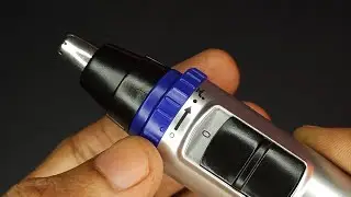 Panasonic ER-GN70-K &ndash; Powerful Nose & Ear Hair Trimmer with Built-In Vacuum!
