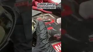Predator Generator SECRET Clogged Fuel Filter!  #Chickanic #diy
