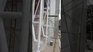 Painting works for Epoxy Paint @ Steel Trusess.