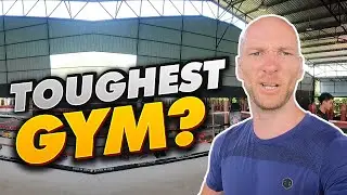 DIFFICULT! Muay Thai Training at SINBI MUAY THAI GYM: Phuket, Thailand....Sweeps! 🇹🇭