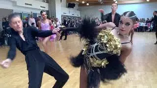 JIVE- YOUTH 😍👍 (147) KIRIL DENIUS & JANA- 2nd row behind- DTV 2025 DM Jugend A - TSZ Stgt