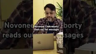 Novoneel Chakraborty reacts to his fans' messages!