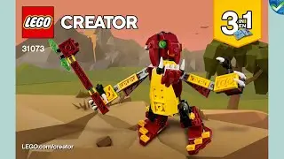 31073 C Troll LEGO&reg; Creator Manual at the Brickmanuals Instruction Archive