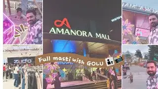 Ek Din Amanora Mall Zudio MEIN | OFFER + CRAZY CROWD + GOLU Ka Reaction! Family Fun Vlog🔥