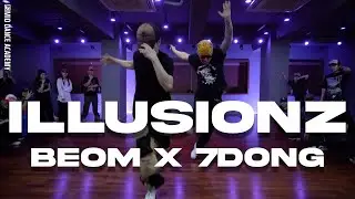 BEOM x 7DONG ChoreographyㅣAmbré - Illusionz (ft. BEAM, Destin Conrad)ㅣMID DANCE STUDIO