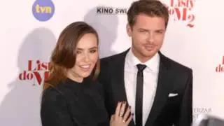 Marta Żmuda-Trzebiatowska i Kamil Kula na ściance