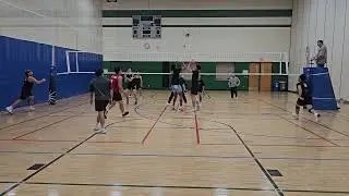 Disbanded vs Dynamite Crystal Fall Volleyball League 2025 Set 1