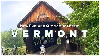 VERMONT: Woodstock! Exploring this charming little town! | New England Summer Roadtrip - 2023