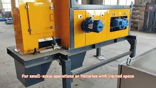 Compact Eddy Current Separator: Space-Saving, High Performance, Fully Customizable!