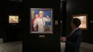 Expert Insights with Bill Rau: Self Portrait With The Artist's Wife By Albert Janesch