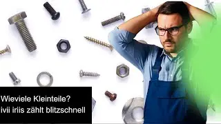 Kleinteile z&auml;hlen mit ivii iriis - so geht fehlerfreier Wareneingang heute