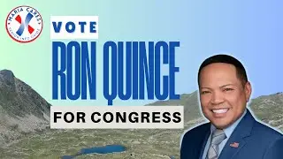 MARIA CARES - With Ron Quince, a Candidate for Congress in District 1