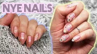Two Last Minute NYE Nail Designs | New Year's Eve 2017 ♡