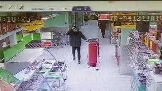 Не удачная кража в маназине ,,Пятерочка