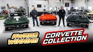 Corvette Expert Roy Sinor Visits MS Classic Cars Award Winning Corvette Collection