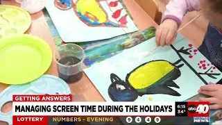 Strategies to manage kids&rsquo; screen time during school vacation week