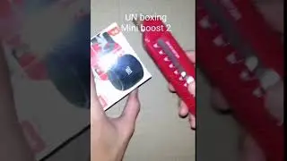 UN boxing jbl mini boost.2 UN boxing\portable|speaket