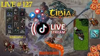 RP 435+ | Werelions -2 | DEMASIADO PROFIT! HUNTS! Live #127 #tibia #cipsoft #mmorpg #tbiaglobal