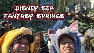 First visit to Fantasy Springs | Disney Sea #tokyo