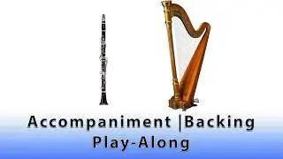 Poenitz - Capriccio - Clarinet and Harp Play-Along