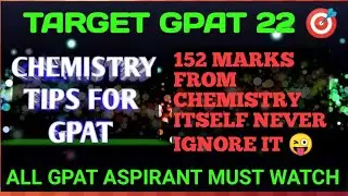 Chemistry tips for GPAT
