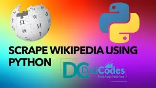 scrape wikipedia using python 1