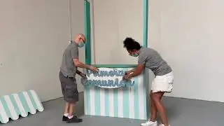 Candy Bar de cart&oacute;n f&aacute;cil de montar para bodas, comuniones y fiestas