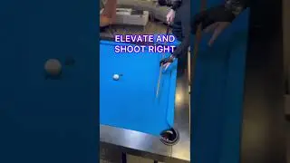 How to make a Warp Shot | #billiards #shorts
