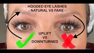 How to apply FALSE LASHES TO HOODED WRINKLY EYES - LASHES MASTERCLASS - False Lashes TIPS & TRICKS!!