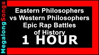Eastern Philosophers vs Western Philosophers - Epic Rap Battles of History 🔴 [1 HOUR] ✔️
