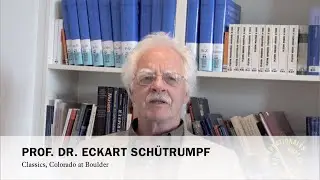 Eckart Sch&uuml;trumpf (Colorado Boulder) Fellow am Internationalen Kolleg Morphomata