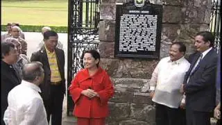 Unveiling of Mansion House Historical Markers